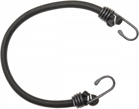 Suporti  ATV & UTV - Coarda Parts Unlimited elastica negru 2 carlige 45.5cm 18 inch