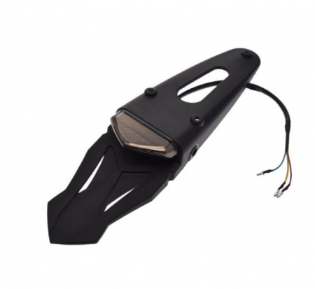 Stop spate/iluminat numar - Codita si stop spate, universala, 3 fire, sticla fumurie