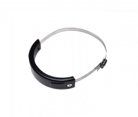 Evacuare - Colier final toba 100-140mm, culoare negru