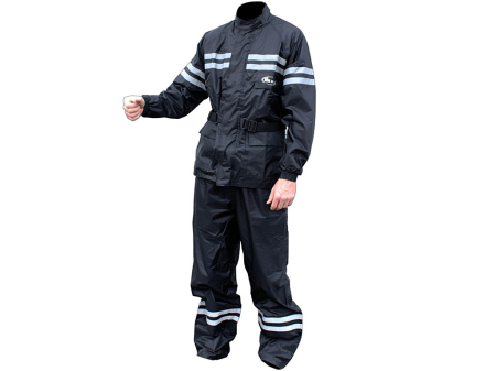 Echipament Impermeabil - Set pantaloni si geaca de ploaie, culoare negru, marime 2XL