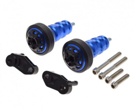 Protectii cadru - Crash Pad Bmw S1000RR,S1000XR,F800R, culoare albastru