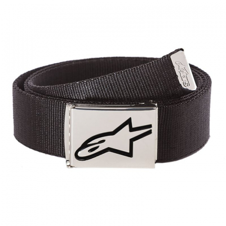 ECHIPAMENTE - Curea Alpinestars Ageless WEB culoare Negru/Chrome marime OS