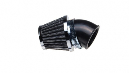 Filtre aer - Filtru aer d.28mm conic 45°, culoare cromat