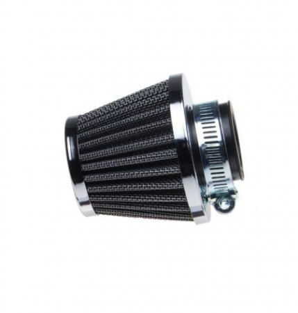Filtre aer - Filtru aer sport, conic, d.38 mm, cromat