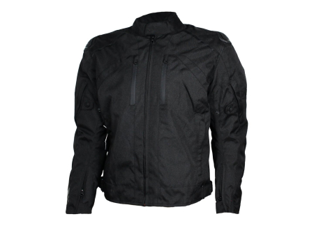ECHIPAMENTE - Geaca moto scurta textil, VIG-16513, marime XL, culoare negru