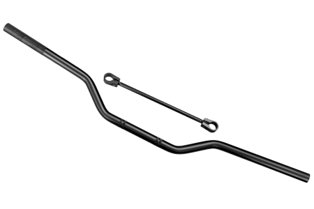 Suspensie Cadru - Ghidon universal, moto naked cross, diametru 22mm, culoare negru