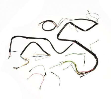 Conectori / Cablaje - Instalatie electrica Wsk125 M06 B3, culoare negru