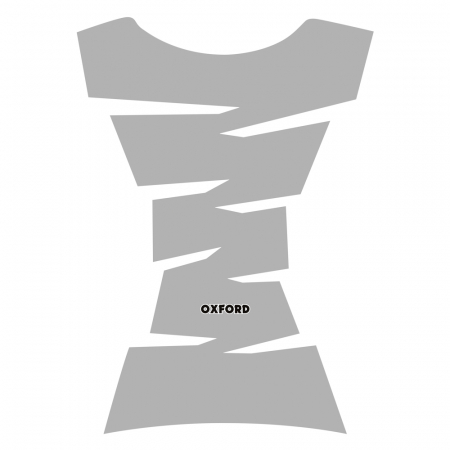 Abtibilde - Jagged Tankpad Oxford - Argintiu (protectie rezervor)