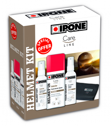 Solutii detailing - Kit curatare/intretinere casca Ipone