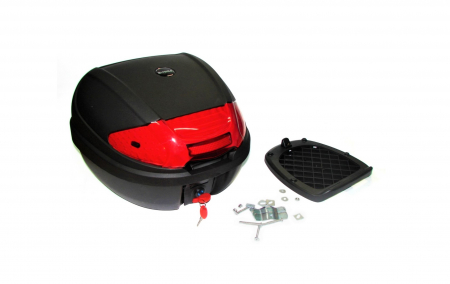 TRANSPORT & DEPOZITARE - Cutie portbagaj PowerForce, 30l, culoare negru