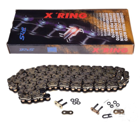 Lanturi - Lant transmisie IRIS 525 X-ring 118 zale, Auriu