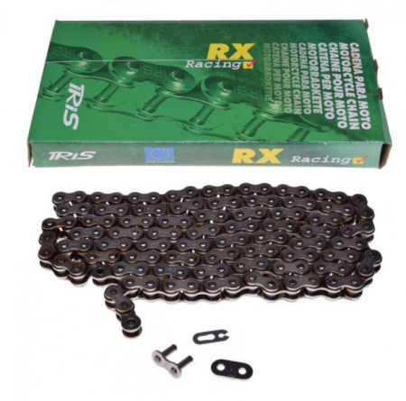 Transmisie - Lant transmisie Iris, pas 530, Rx 118 zale, culoare argintiu