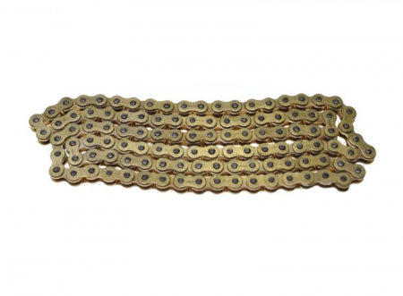 Transmisie - Lant transmisie moto/atv pas 415H, 112 zale, culoare auriu