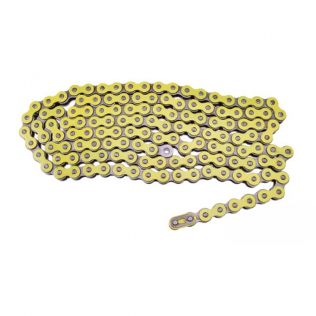 Transmisie - Lant transmisie moto, pas 420, 138 zale, culoare galben