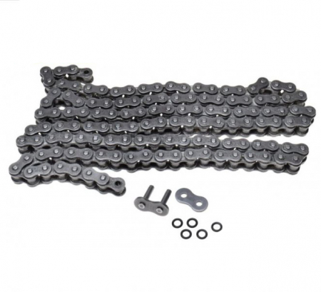 Transmisie - Lant transmisie O-ring YBN, pas 520, Fho 130 zale, culoare argintiu