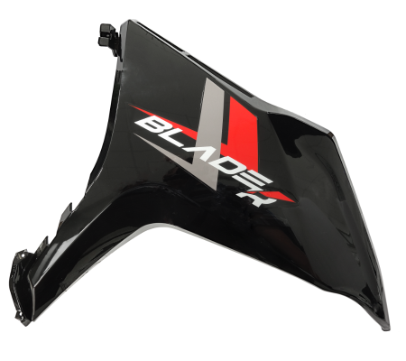 Plasticuri Enduro/Mx - Laterala fata dreapta, Blade R, culoare rosu