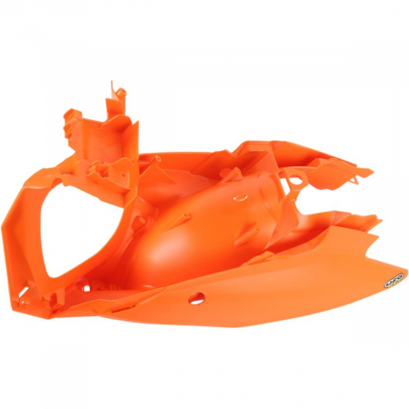 Suspensie Cadru - Laterale portocalie spate + carcasa filtru aer KTM SXF250/350/450 11