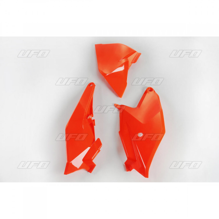 Plasticuri Enduro/Mx - Laterale spate KTM SX 85 17/14 2018 portocaliu fluorescent
