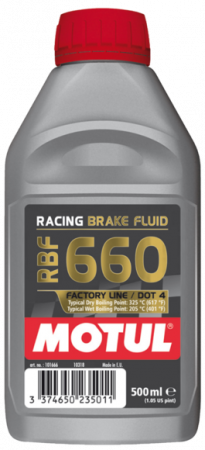 Lichid frana - Lichid de frana racing Motul RBF 660 DOT4 500ml