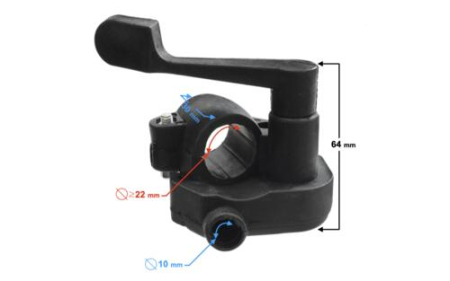 SUSPENSIE CADRU - Maneta acceleratie ATV 200/250cc