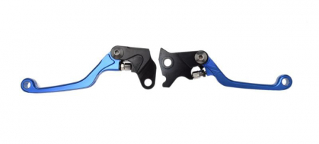 Suspensie Cadru - Manete ambreiaj si frana reglabile Yamaha WR250R/X 07-17, culoare albastru