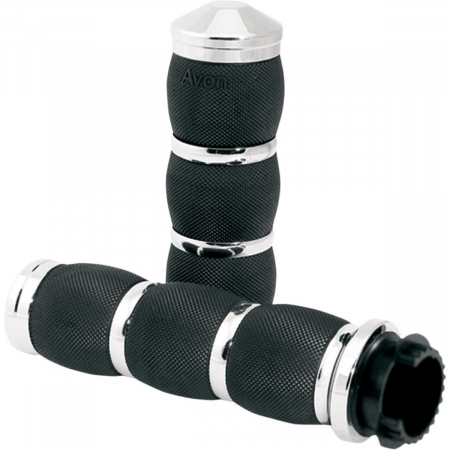 Suspensie Cadru - Mansoane acceleratie Avon Air touring- 25,4mm diametru; Culoare Crom