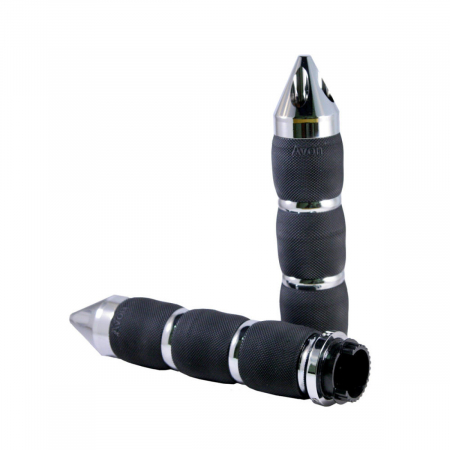 Suspensie Cadru - Mansoane accelratie Avon Air touring- 25,4mm diametru; Culoare Crom