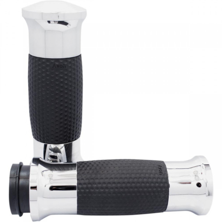 Suspensie Cadru - Mansoane accelratie Avon Gel pentru Indian 14-18- 25.4mm diametru; Culoare Crom