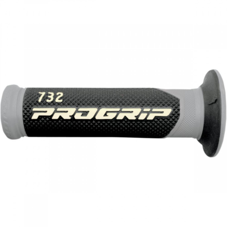 Suspensie Cadru - Mansoane Progrip 732- capat inchis; ghidon 22mm; L 125mm Culoare Negru/Gri