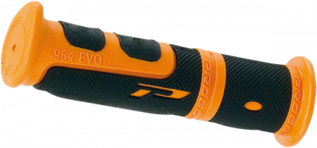 Suspensie Cadru - Mansoane Progrip Evo 964 ghidon 22mm 120mmL Culoare Negru/Portocaliu