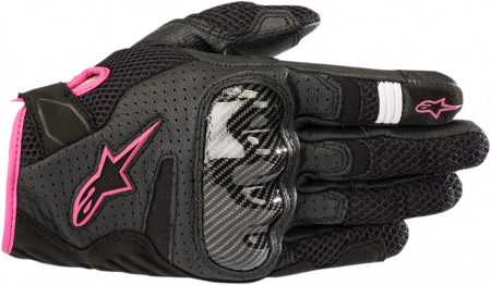 Echipament Strada - Manusi Alpinestars Stella SMX-1 Air V2 culoare Negru/Fuchsia marime S