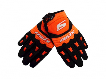 ECHIPAMENTE - Manusi enduro/atv/cross Asix AS3 Senior, culoare portocaliu, marime L