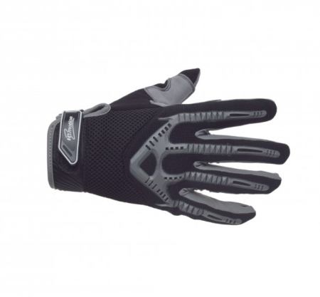 Manusi - Manusi enduro textil Line, culoare negru/gri, marime XS