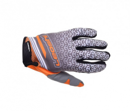 Manusi - Manusi moto, mx, enduro, atv, marime XXL, culoare gri/portocaliu