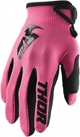 Echipament Cross  & ATV - Manusi motocross dama Thor Sector roz S
