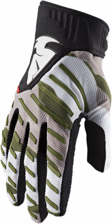 Echipament Cross  & ATV - Manusi motocross Thor Rebound camuflaj, L