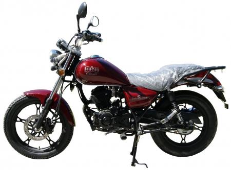 Motociclete & ATV - Motocicleta Barton Classic 125cc, culoare visiniu