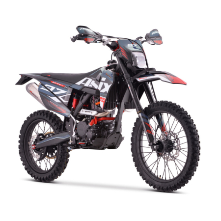 Motociclete & ATV - Motocicleta Cross/Enduro Asix XT97, 300cc, roti 21/18", culoare negru/grafit, pornire electric/picior