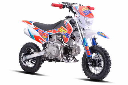 Motociclete & ATV - Motocicleta Enduro Barton NXT, 90cc, 4T, roti 10", culoare rosu
