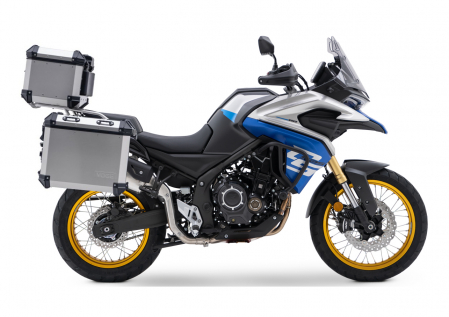 Motociclete & ATV - Motocicleta Voge 525 DSX, cutii bagaje incluse, culoare albastru