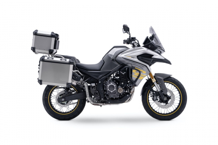 Motociclete & ATV - Motocicleta Voge 525 DSX, cutii bagaje incluse, culoare gri