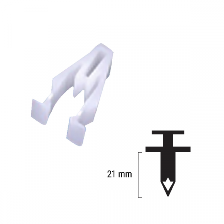 Suspensie Cadru - Nit plastic, Honda 90666SDAA01, RMS, 1 bucata