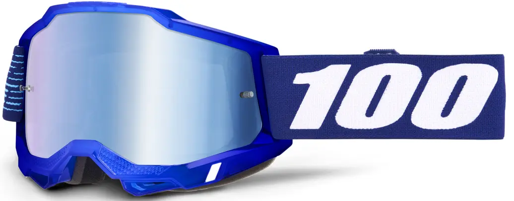 Echipament Cross & ATV - Ochelari atv/cross 100% Accuri 2 2028, lentila oglinda albastra