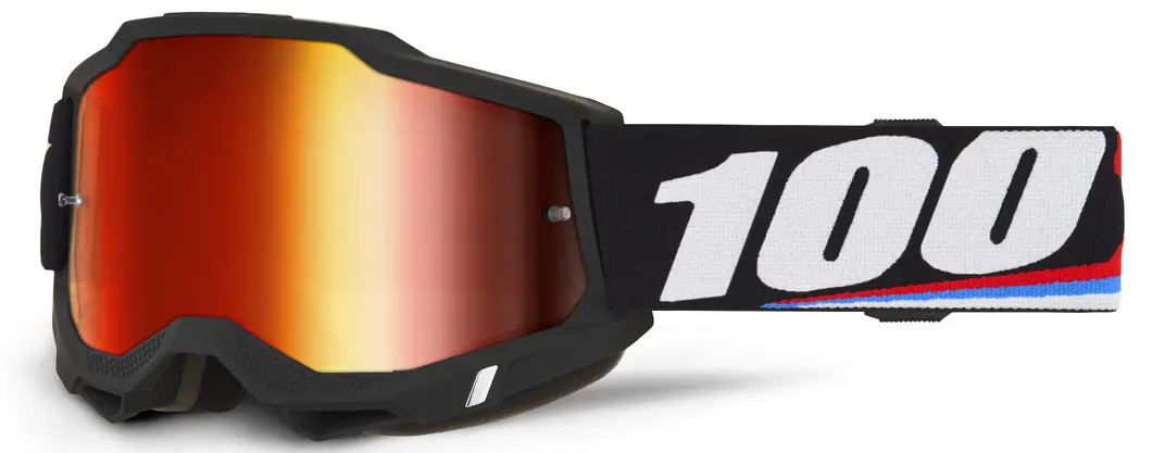Echipament Cross & ATV - Ochelari atv/cross 100% Accuri 2 Magnus, lentila oglinda rosie