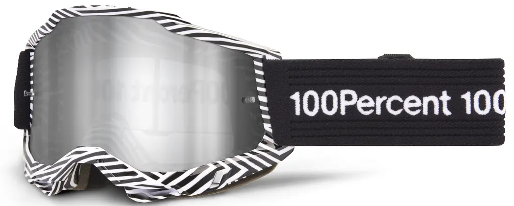 Echipament Cross & ATV - Ochelari atv/cross 100% Accuri 2 Samba, lentila oglinda argintie