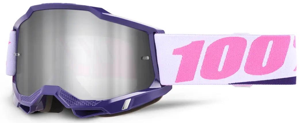 Echipament Cross & ATV - Ochelari atv/cross 100% Accuri 2 Yumiko, lentila oglinda argintie