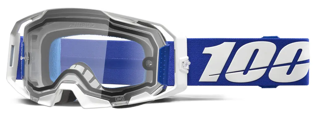 Echipament Cross & ATV - Ochelari atv/cross 100% Armatic Enduro Dual Pane, lentila clara, culoare rama albastru