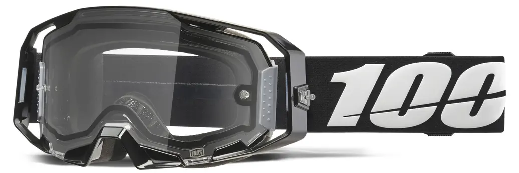 Echipament Cross & ATV - Ochelari atv/cross 100% Armatic Enduro Dual Pane, lentila clara, culoare rama negru