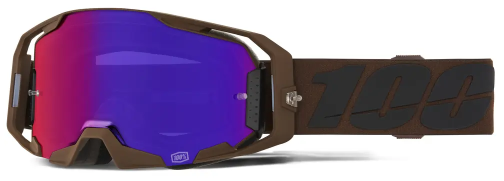 Echipament Cross & ATV - Ochelari atv/cross 100% Armatic Salcedo, lentila oglinda argintie