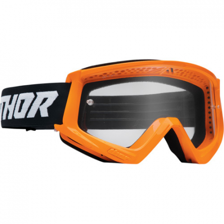 Ochelari - Ochelari atv/cross copii Thor Combat, culoare portocaliu/negru